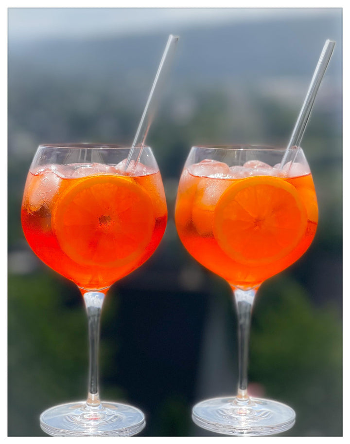 Topkapi Aperol Spritz Glas Feuersbach XL - 13-tlg Aperol Spritz Gläser, 700 ml, Profi-Glas Bleifreie