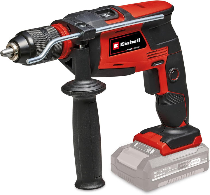 Einhell Akku-Schlagbohrmaschine TE-ID 18 Li-Solo Power X-Change (Li-Ion, 18 V, Bohr- und Schlagbohrf