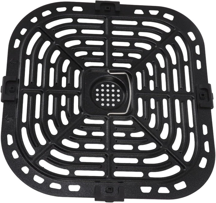 Quadratische Grillpfanne 24x23 cm für Heissluftfritteuse Zubehör, Ersatz Backplatte für Fritteusen A