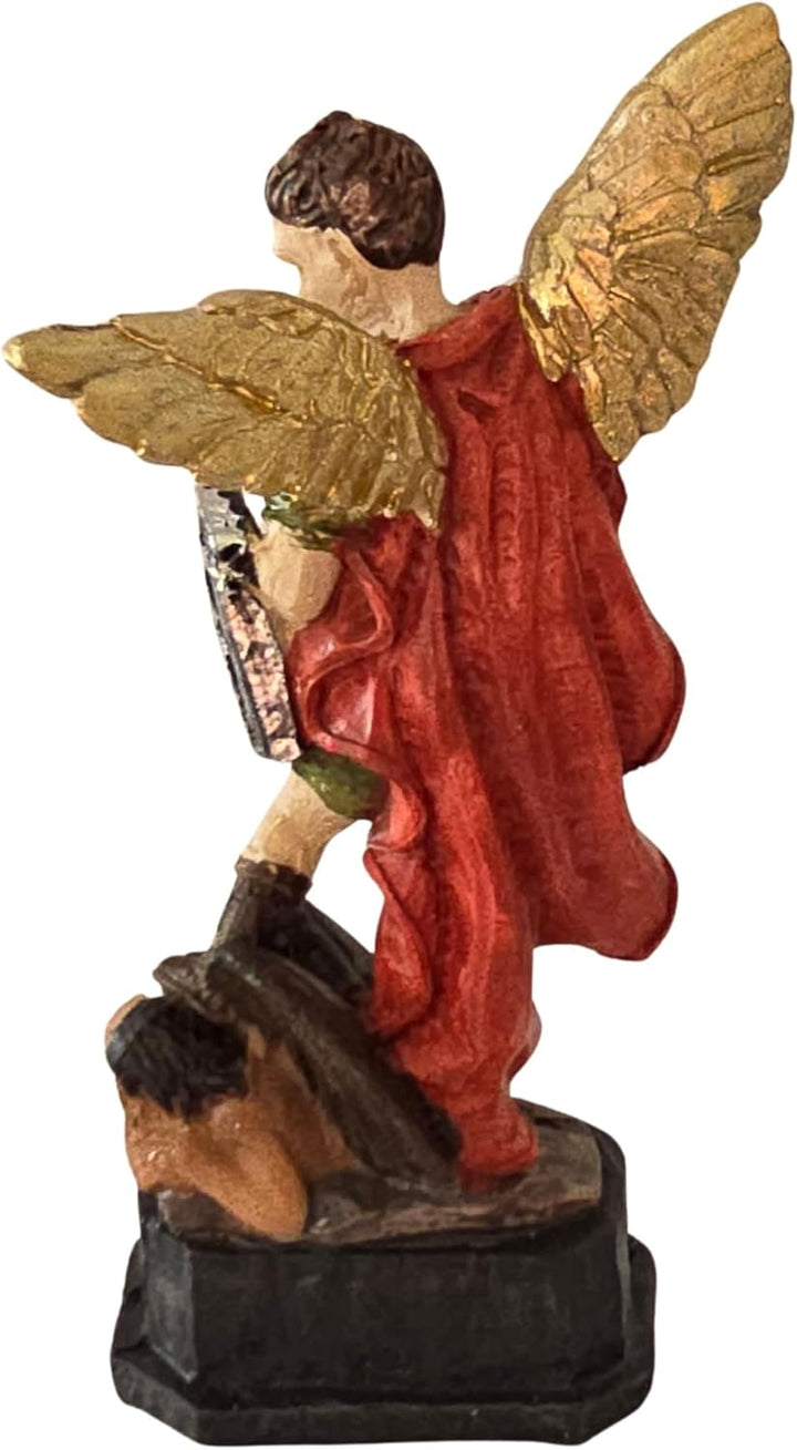 DRW Erzengel St. Michael 11 cm Harz Box Geschichte Erzengel Sankt Michael, Erzengel Sankt Michael