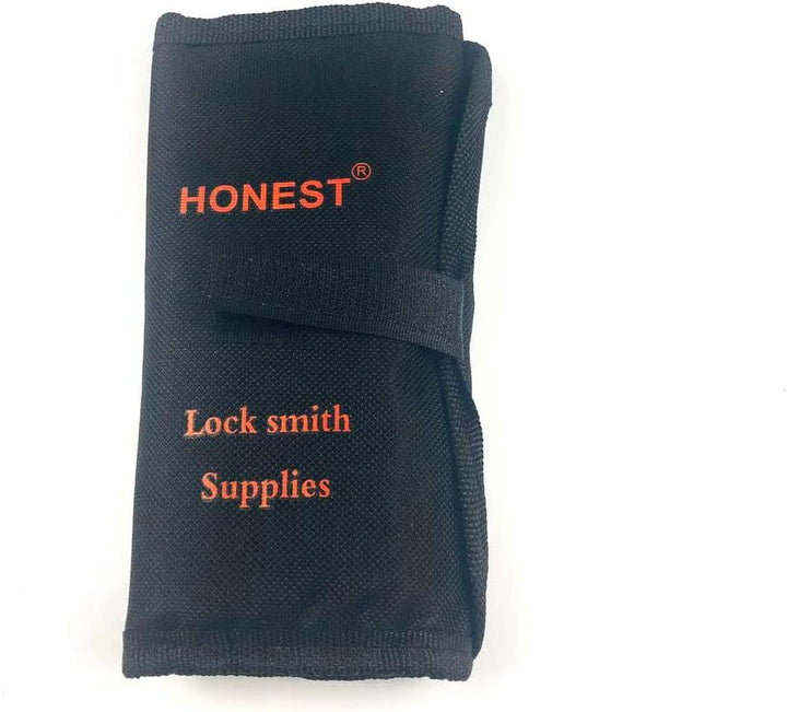 Huk/Honest Dietrich-Set mit buntem rundem Griff, Kaba-Türschloss, doppelendiges Dietrich-Werkzeug fü