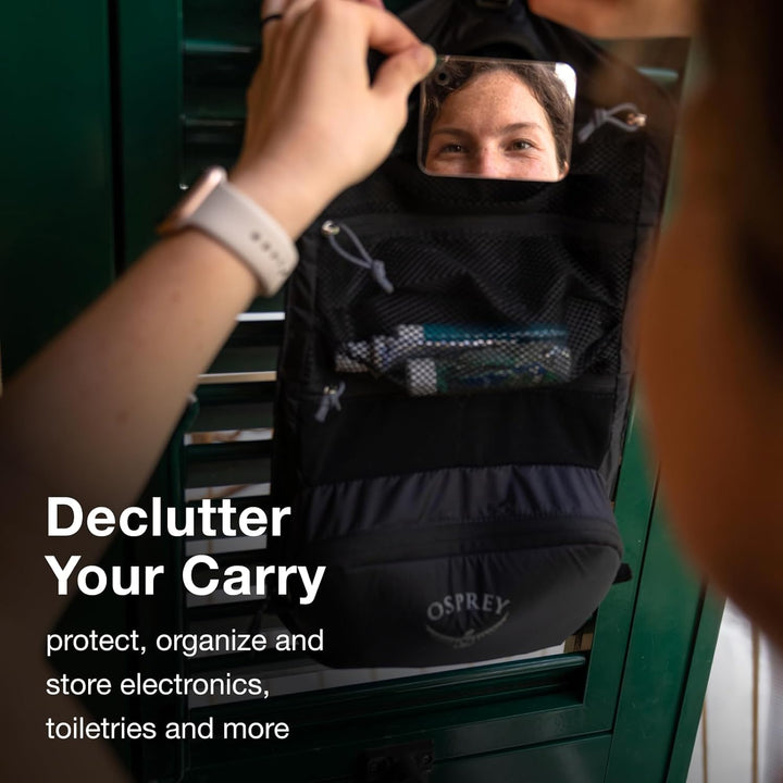 Osprey Unisex Ultralight Roll Organizer Rucksack Zubehör (1 Stück) Einheitsgrösse Schwarz, Einheitsg