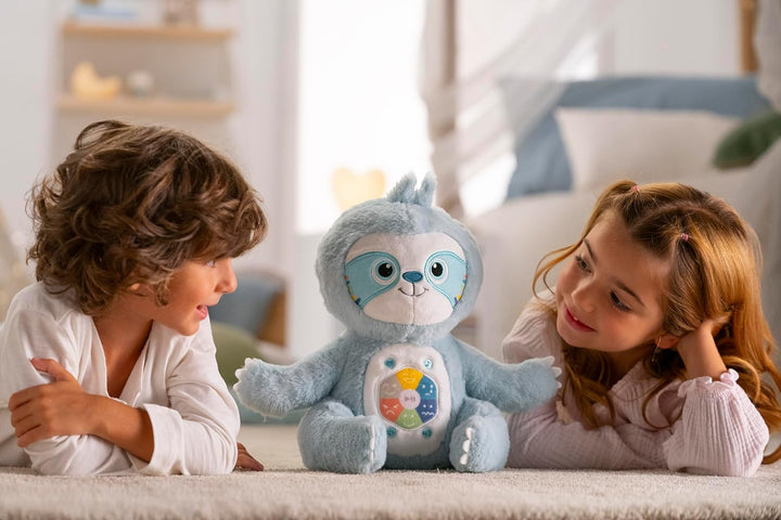 Gipsy Toys - Simeon, Mein Emotionserzähler - Interaktives Plüschtier mit Musik, Geschichtenerzähler