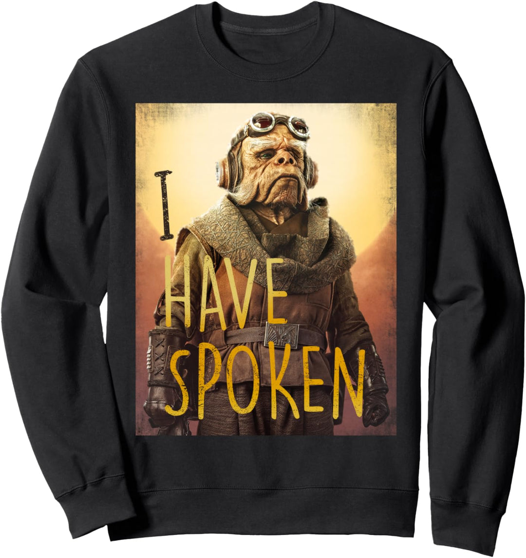 Star Wars The Mandalorian Kuiil I Have Spoken Sweatshirt