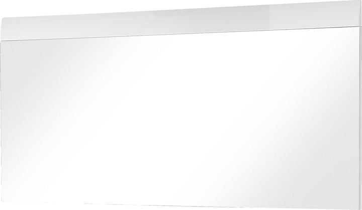 Germania Spiegel mit Applikation GW-Adana in Weiss, 134 x 63 x 3 cm (BxHxT) Spiegel Weiss, Spiegel W
