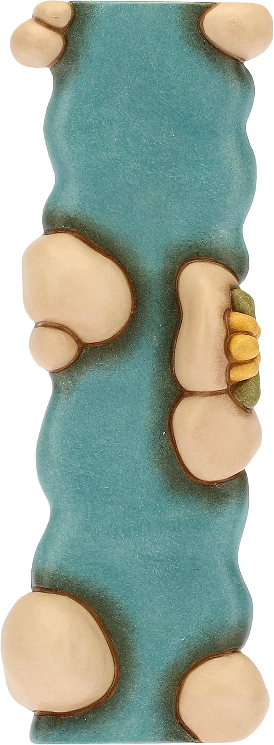 THUN - Set mit 2 Stück Flussgerade, Klassische Krippe - Keramik - 15 x 5,6 x 2,1 cm.