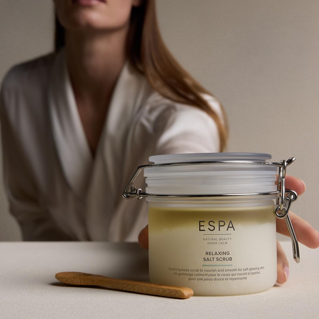 ESPA Relaxing Salt Scrub 500g For Dry, Rough Skin
