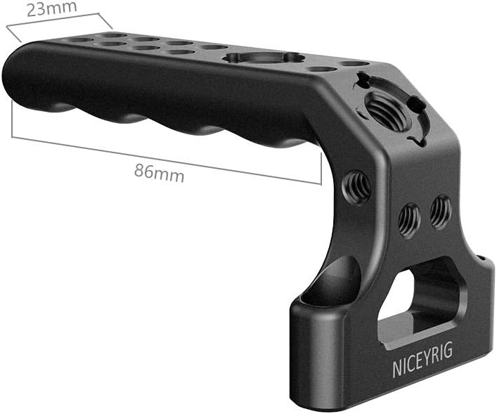 NICEYRIG 383 Handgriff mit flachem Profil, geeignet für RED DSMC2, ergonomischer DSLR-Kamerakäfig