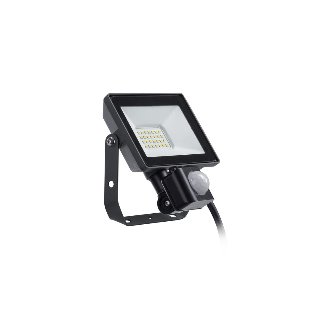 Philips ProjectLine Flutlicht, 20W, 3000K, schwarz, mit Sensor mit Sensor 3000K 20w, mit Sensor 3000