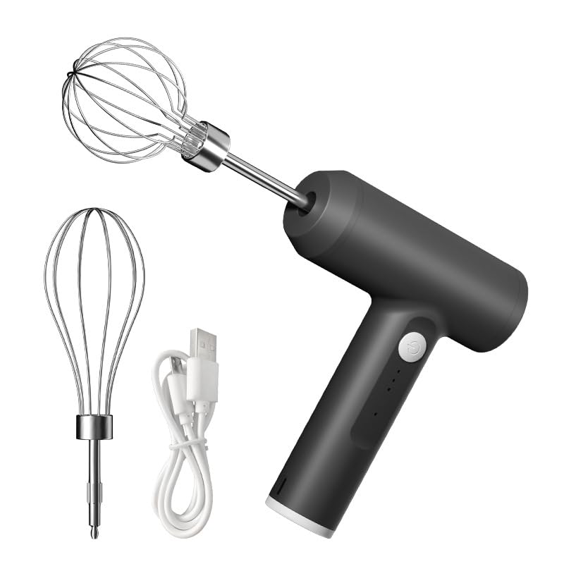 Drahtloser elektrischer Lebensmittelmischer 3-Geschwindigkeiten Eierklopfer USB Wiederaufladbare Han
