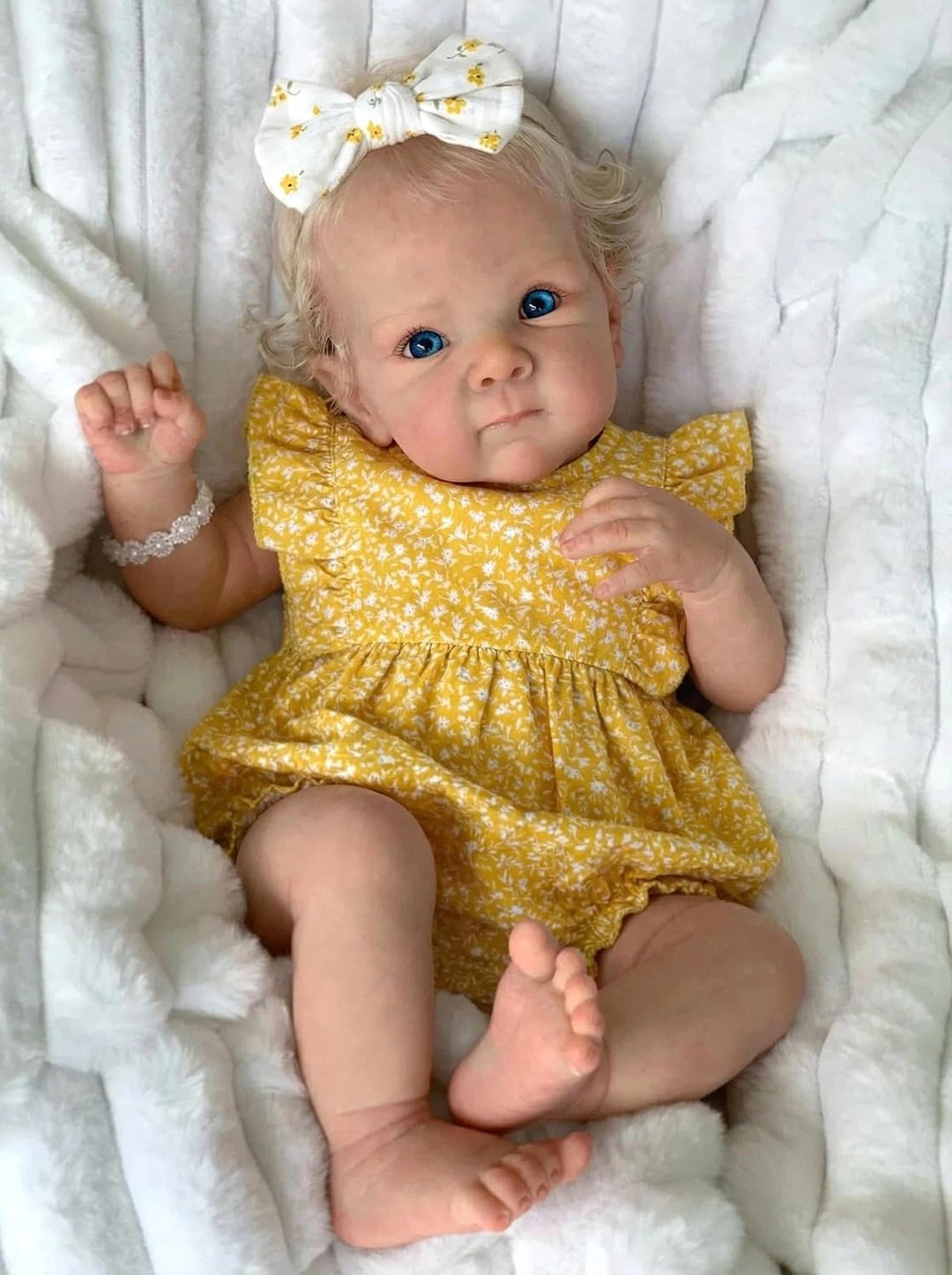 Zero pam Reborn Baby Mädchen-48CM Reborn Baby Vollsilikon Lebensecht,Lebensechte Babypuppen Wie Echt