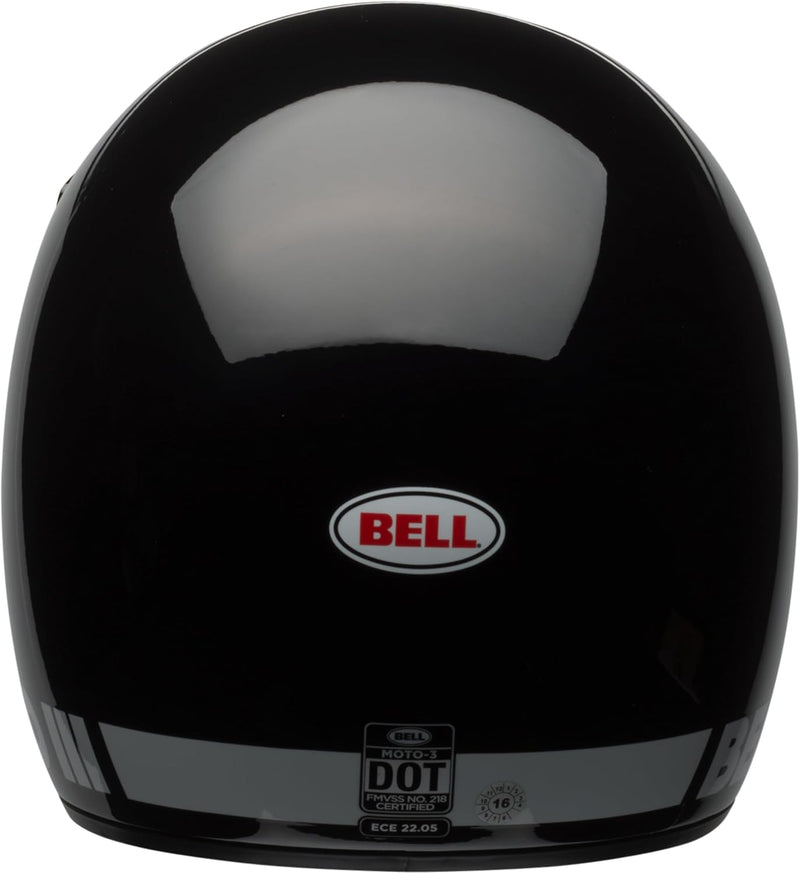 Bell Moto-3 Classic Motocross Helm (Black,M (57/58))