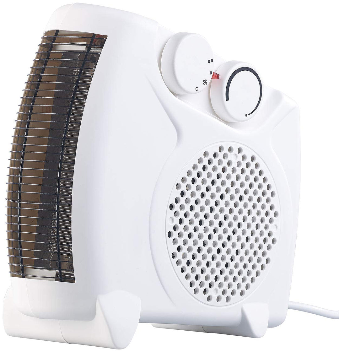 Sichler Haushaltsgeräte Heizgerät: Heizlüfter LV-190 mit 2 Heizstufen und Thermostat, 2.000 Watt (Ba