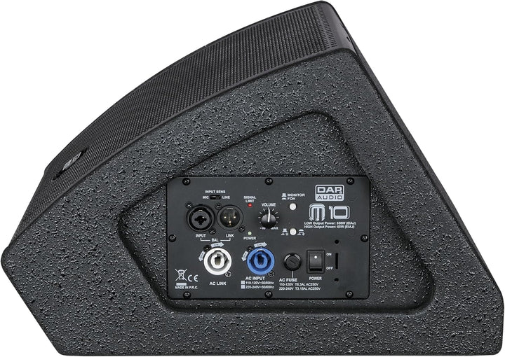 DAP M10, aktiver Monitorlautsprecher, 415 Watt, 10 Zoll