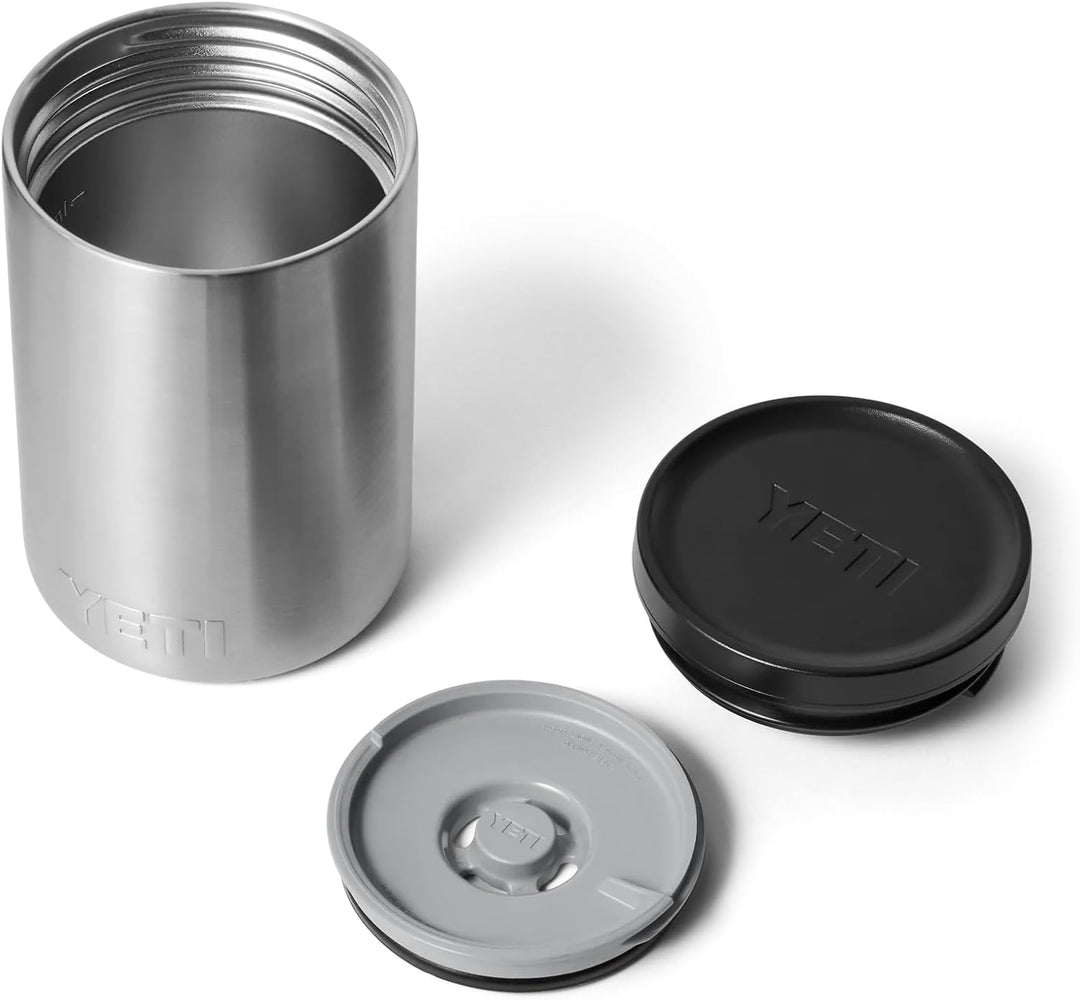 YETI Rambler Isolierter Essensbehälte, Stainless Steel, 16 oz (473 ml) Stainless Steel 16oz (473ml),