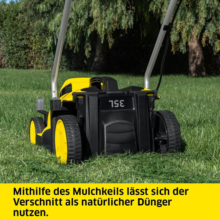 Kärcher 18 V Akku-Rasenmäher LMO 18-33, Schnittbreite: 33 cm, verstellbare Schnitthöhe: 35-65 mm, Mu