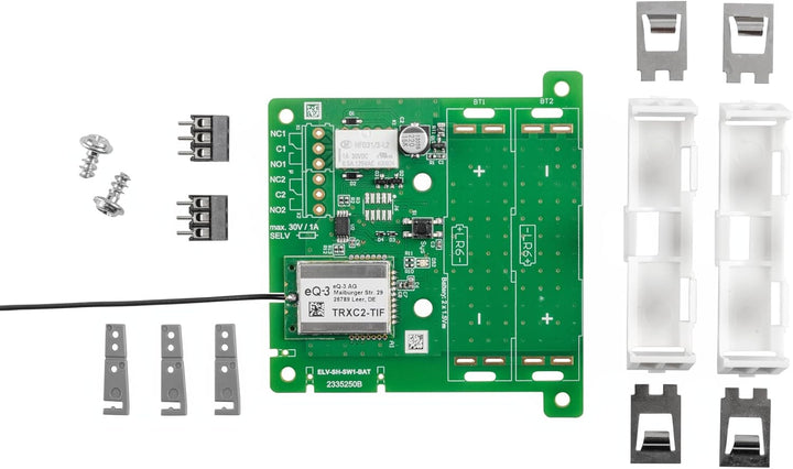 ELV Smart Home Bausatz batteriebetriebener Schaltaktor ELV-SH-SW1-BAT Powered by Homematic IP