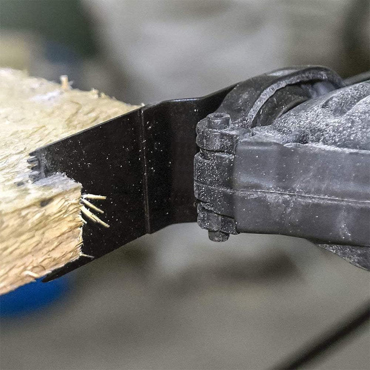 50Stk Profi Sägeblätter Kit Bi-Metall Oszillierwerkzeug Zubehör Multitool Schnellspanner für Fein Mu