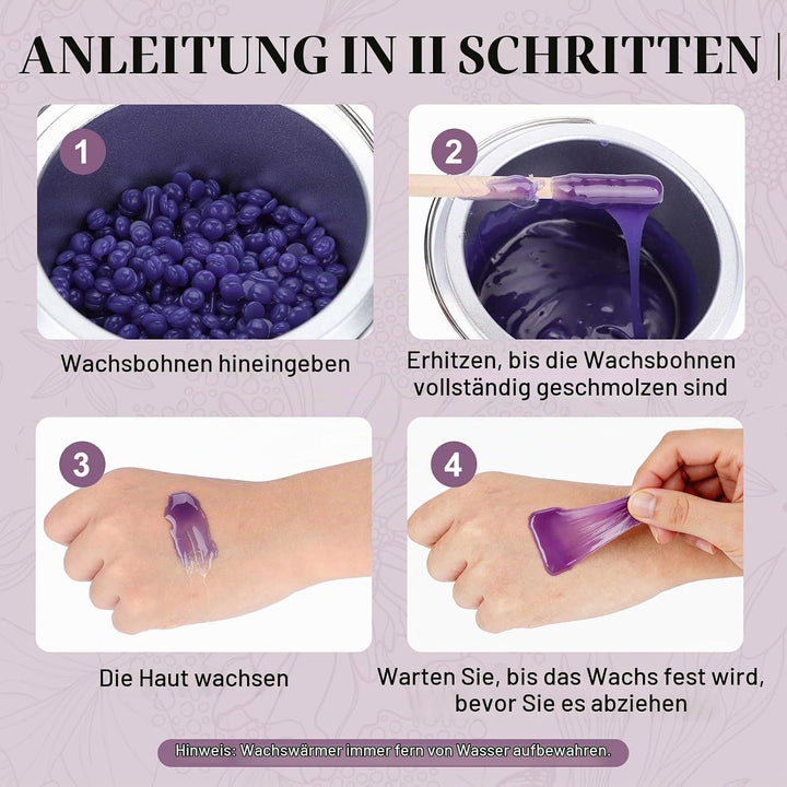 Haarentfernungs-Wachsheizung, 150 W Haarentfernungs-Enthaarungswachsheizung, Wachswärmer, Waxing Mas