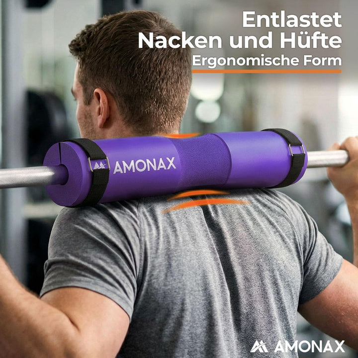 Amonax langhantel polster, extra dicke nackenpolster langhantel- Barbell Pad nackenschutz für hip th