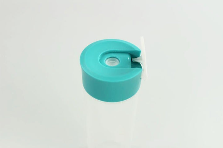 TUPPERWARE Durchblick-Quetschflasche 360 m türkis Ketchupl Mayonaise Dip Sosse