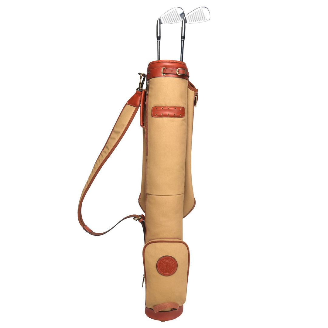 Tourbon wasserdichte Segeltuch-Tasche für Golfschläger, mit weichem gepolstertem Schultergurt Golf B