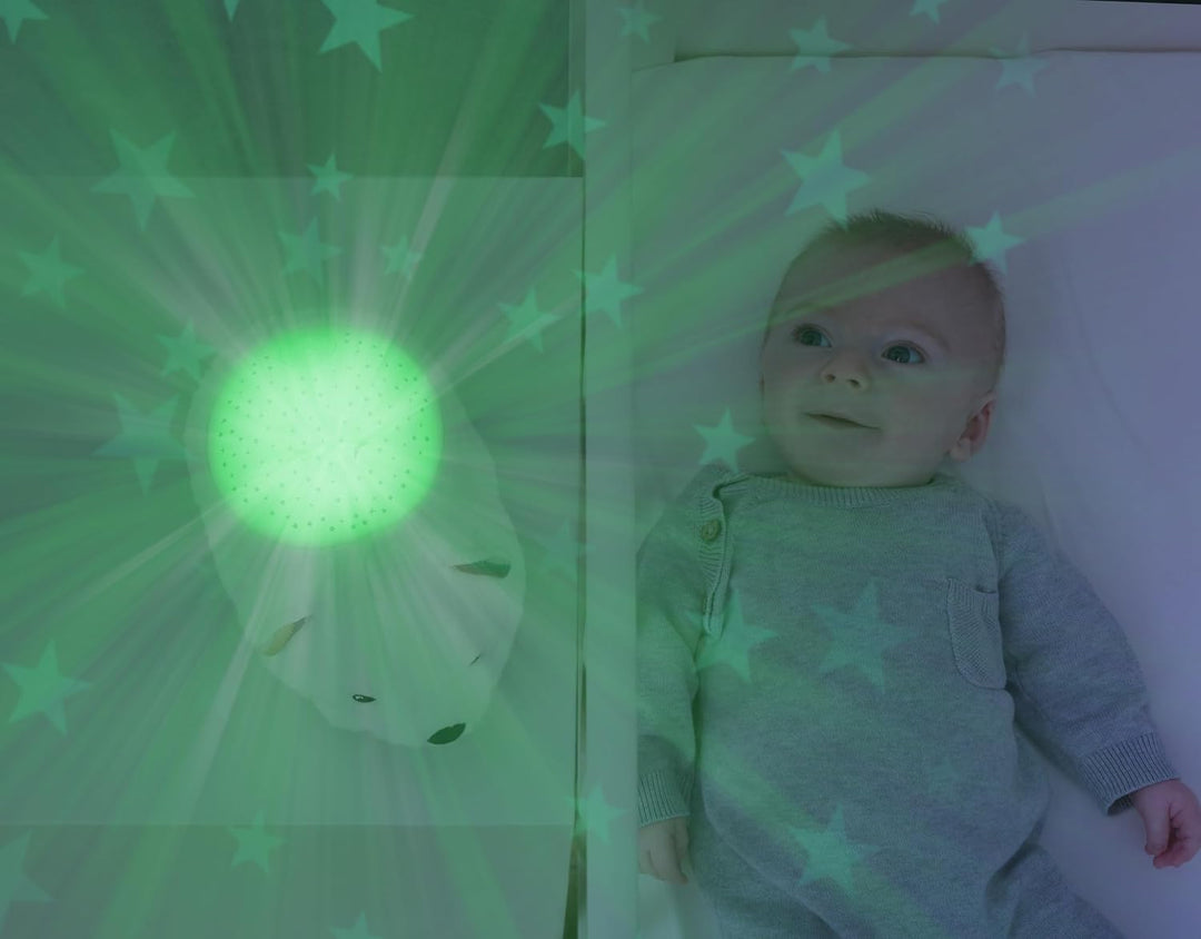ZAZU Ruby The Rabbit Projector - Baby Lichtprojektor mit beruhigenden Melodien (Herzschlag-Sound, Na