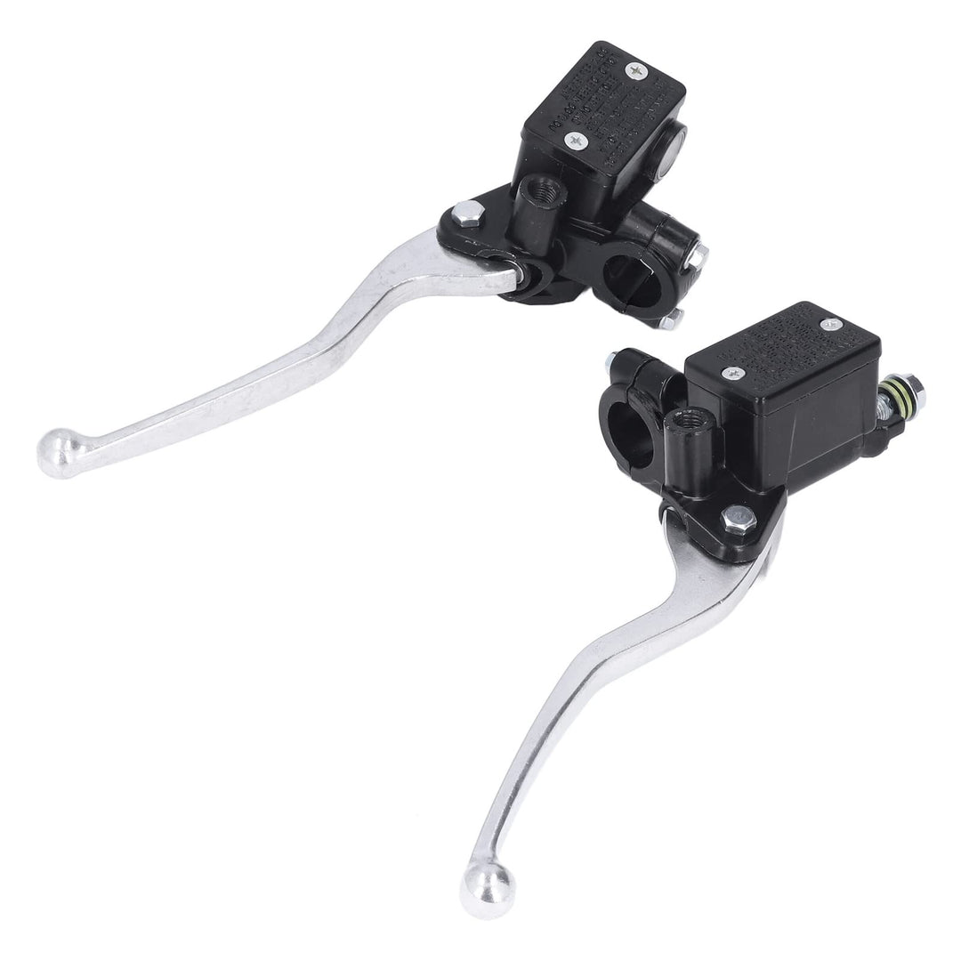 Brake Clutch Master, universelle rostfreie linke und rechte Bremskupplungspumpenhebel, 2 Stück, vers