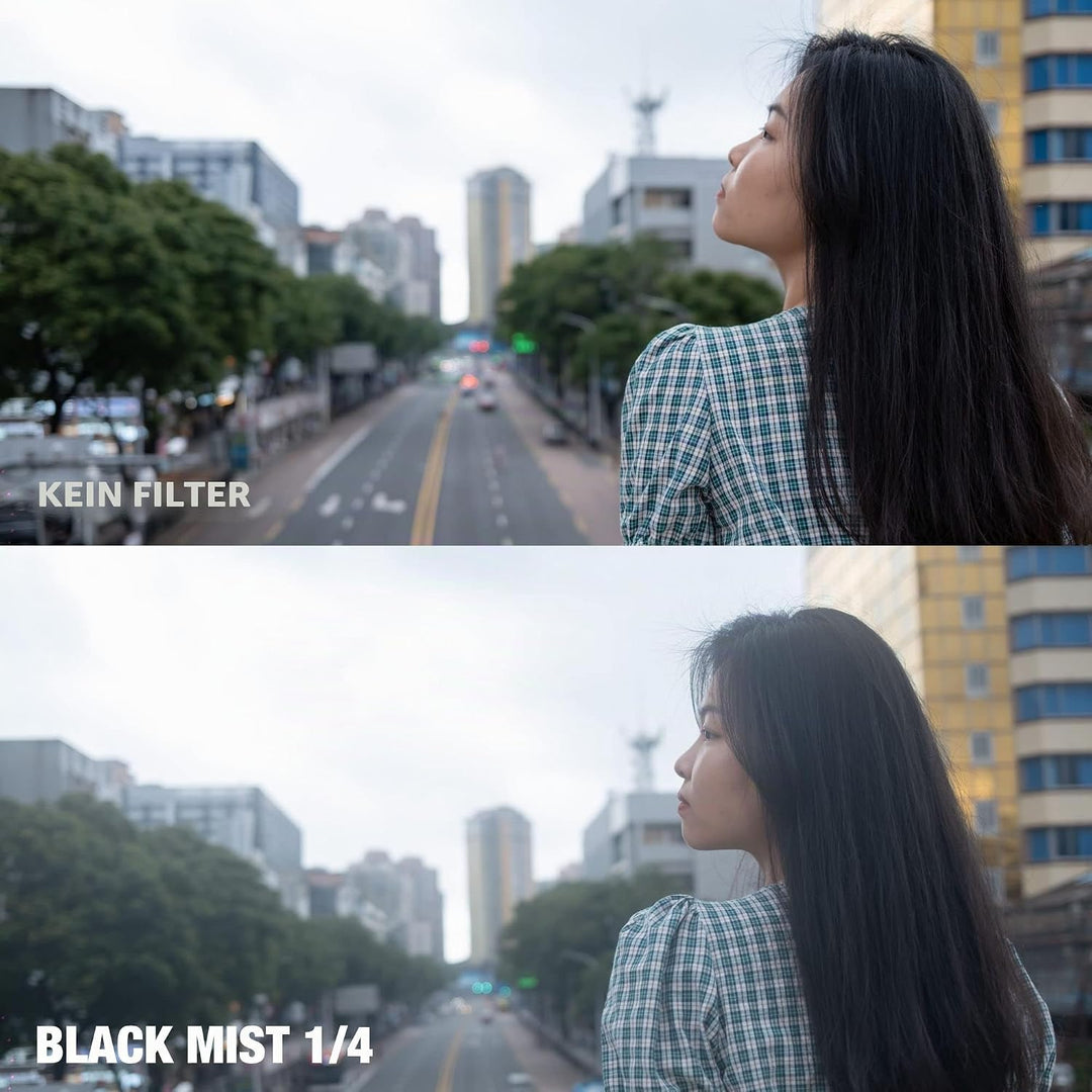 NiSi 49mm Black Mist 1/4 Filter für Fuji X70 / X100 / X100S / X100F / X100T / X100V - Silber Silber