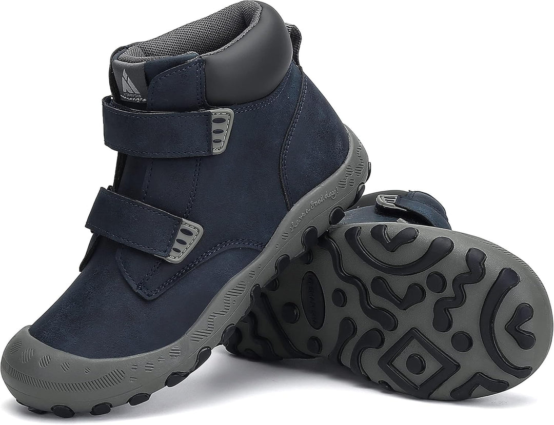 Mishansha Kinder Wanderschuhe rutschfest Leicht Trekking Wanderstiefel für Jungen Mädchen Gr.24-38 2