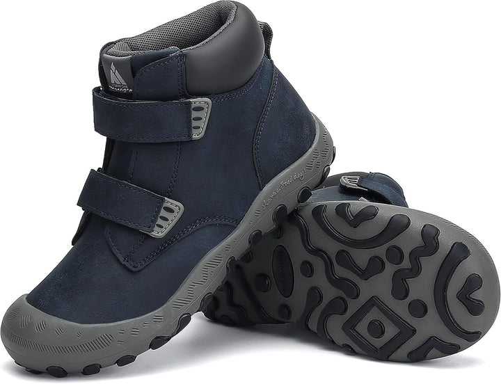 Mishansha Kinder Wanderschuhe rutschfest Leicht Trekking Wanderstiefel für Jungen Mädchen Gr.24-38 2