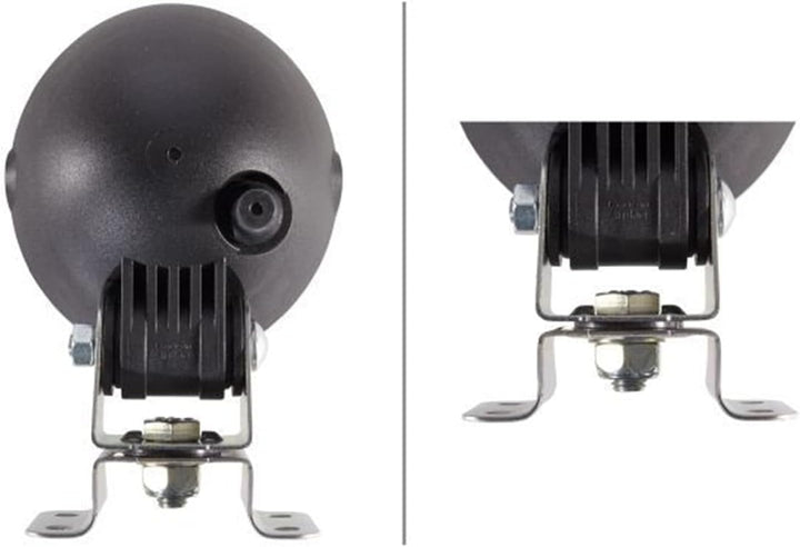 HELLA - Halogen-Arbeitsscheinwerfer - Mega Beam - 12/24V - geschraubt/Anbau/Schraubanschluss - 4-Pun
