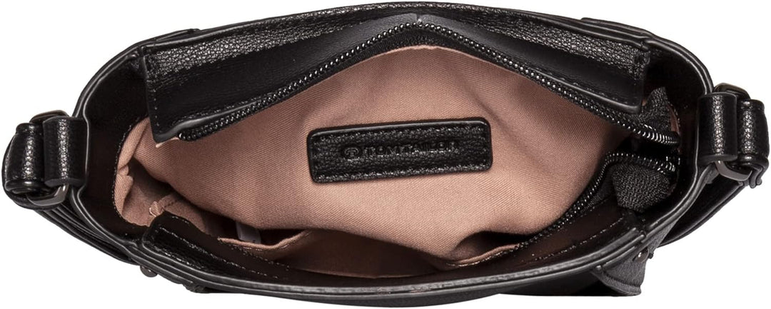 TOM TAILOR Damen Jacky Umhängetasche, 20x5x16 Schwarz, Schwarz