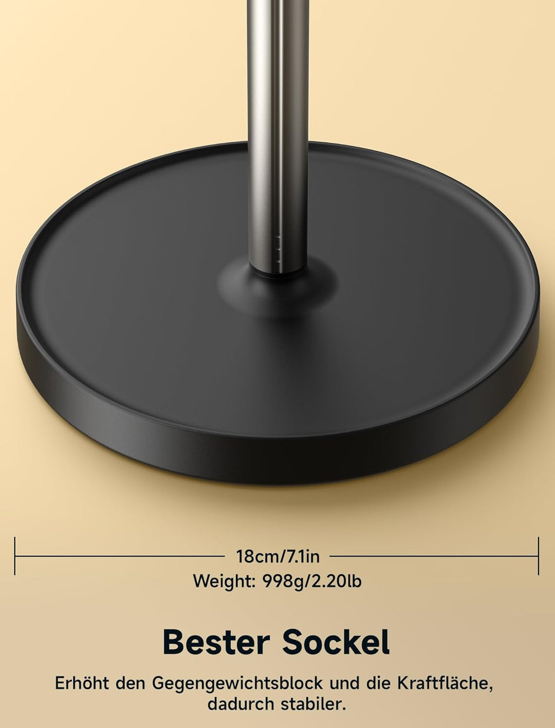 JSAUX Verbesserter Magnetischer Snap-Ständer für FlipGo 16", 13,5" & 15,6" Lite Tragbarer Dual-Scree