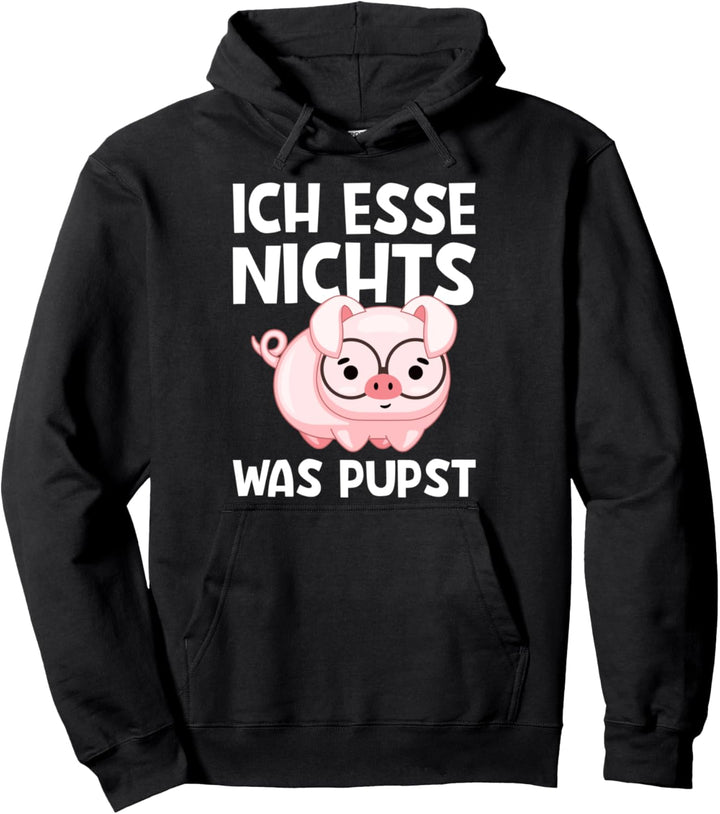 Vegan Veganer Vegetarier Tierschutz Spruch Was Pupst Pullover Hoodie