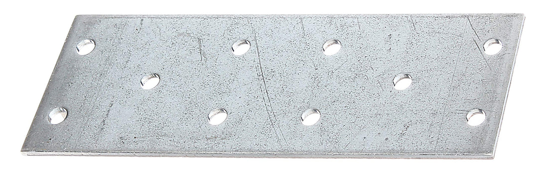 Alberts 863098 Lochplatte | sendzimirverzinkt | 115 x 40 mm | 50er Set 120 x 40 mm / 50 Stk., 120 x