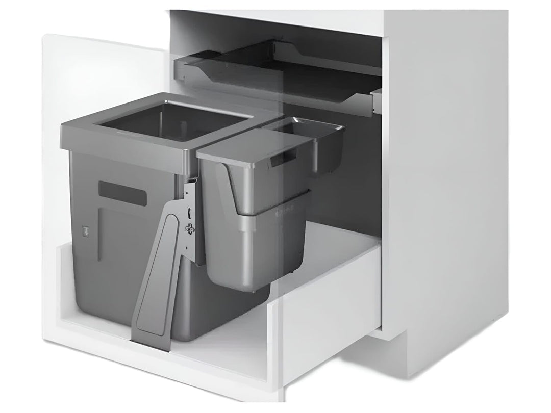 PEKA Oeko Universal 40+6+1.2 Liter 200.1668.43 Einbau Abfallsammler Anthrazit