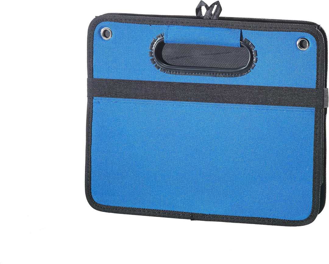 CB Präsentwerbung GmbH Kofferraumtasche aus Polyester mit stabilem Boden (blau - neutral) - Klappbox