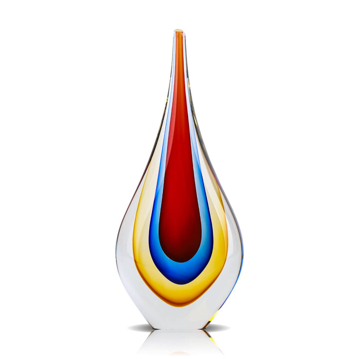 LCCCK Handgefertigte Murano Glas Skulpturen - Elegante Glaskunst Figuren Deko für Wohnzimmer, Fenste