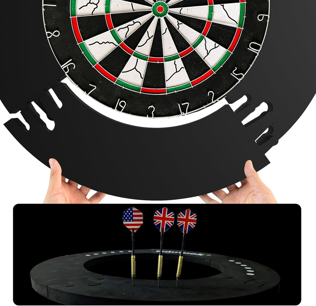 Rdutuok Dart Catchring Surround, Surround Auffangring Dart Backboard Dartscheibe Surround FüR Dart S