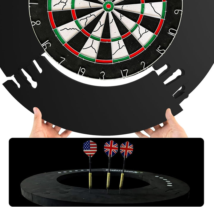 Rdutuok Dart Catchring Surround, Surround Auffangring Dart Backboard Dartscheibe Surround FüR Dart S