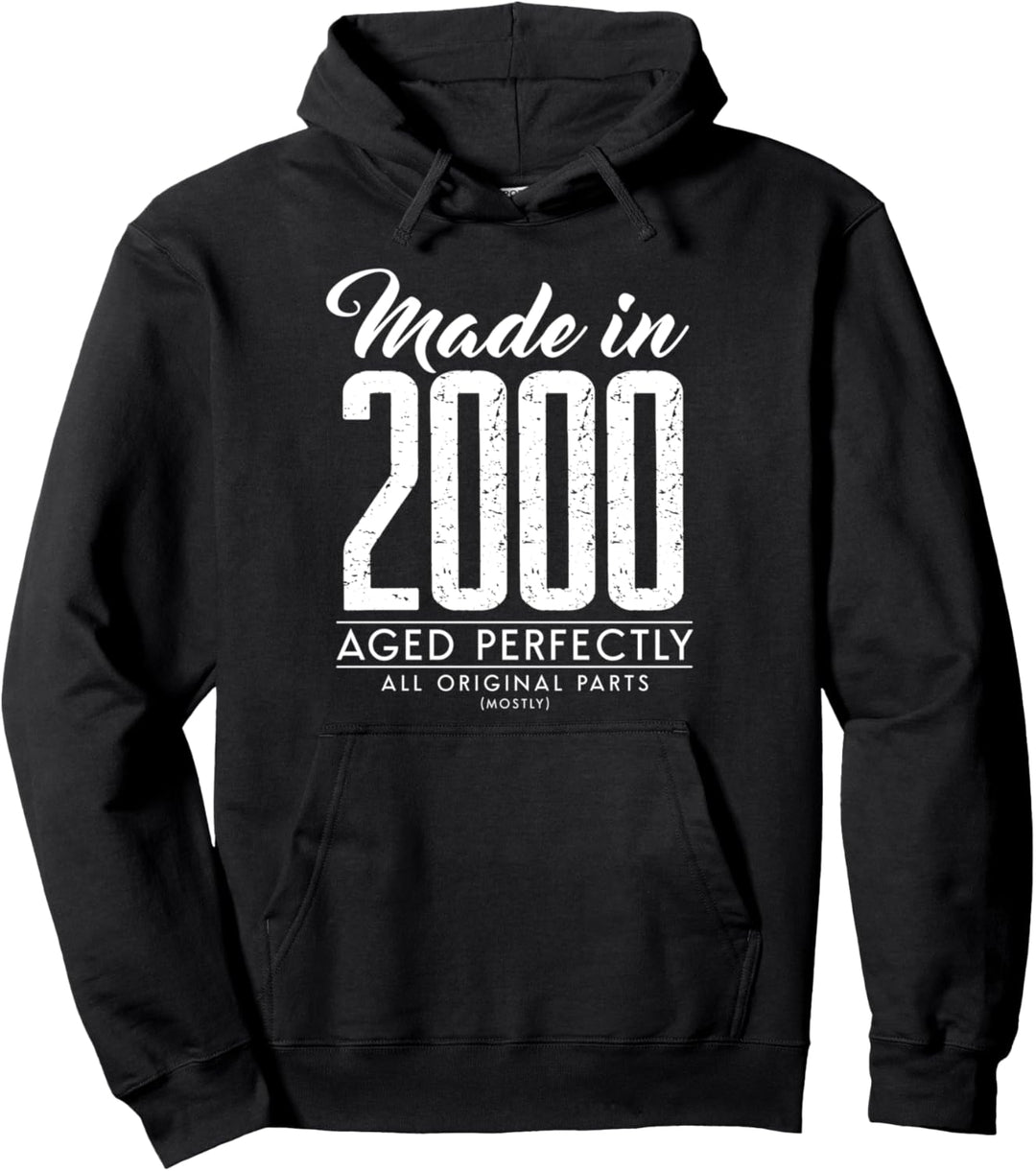 21. Geburtstagsgeschenk Made in 2000 21 Jahren Alt Pullover Hoodie