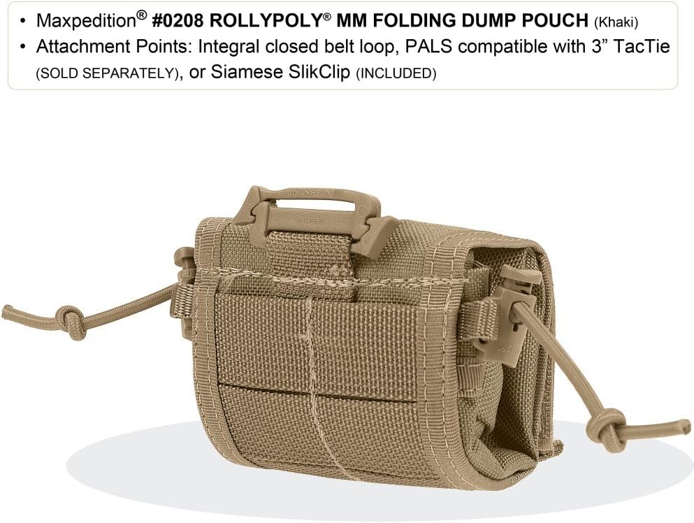 Maxpedition Faltbeutel Rollypoly Grün, Grün