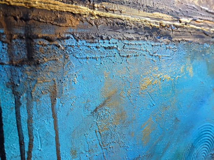 Monica Mirafiori I 100% HANDGEMALT I Gemälde Wish 100x50cm | Gemälde Handgemalt | Acrylgemälde | Seh