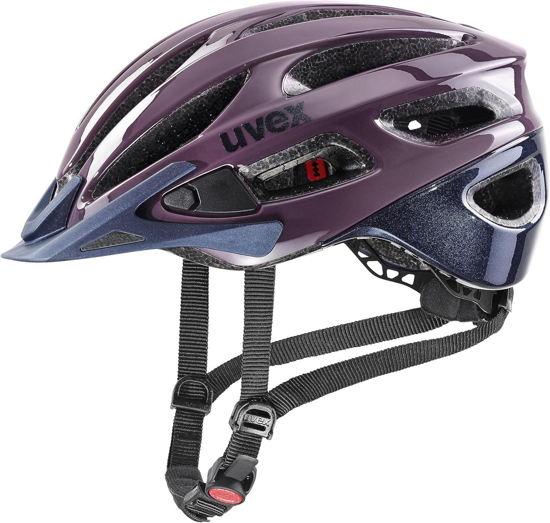 UVEX Fahrradhelm UVEX True Gr. 52-58 cm, Plum deep Space 52-55 cm, 52-55 cm