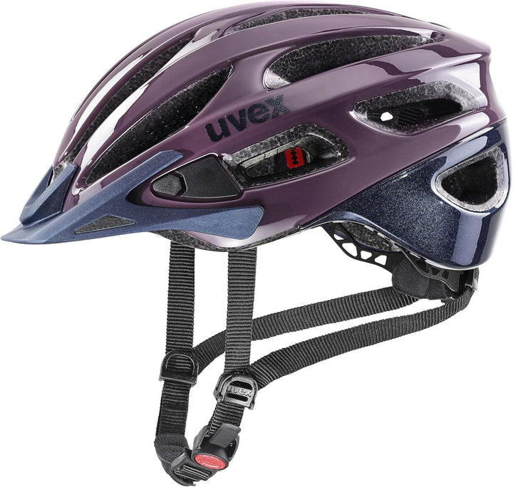 UVEX Fahrradhelm UVEX True Gr. 52-58 cm, Plum deep Space 52-55 cm, 52-55 cm
