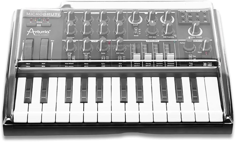 Decksaver DSLE-PC-MICROBRUTE Arturia Microble Staubschutz Koffer
