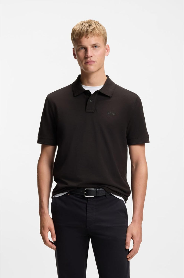 BOSS Herren Prime Polo S Black1, S Black1