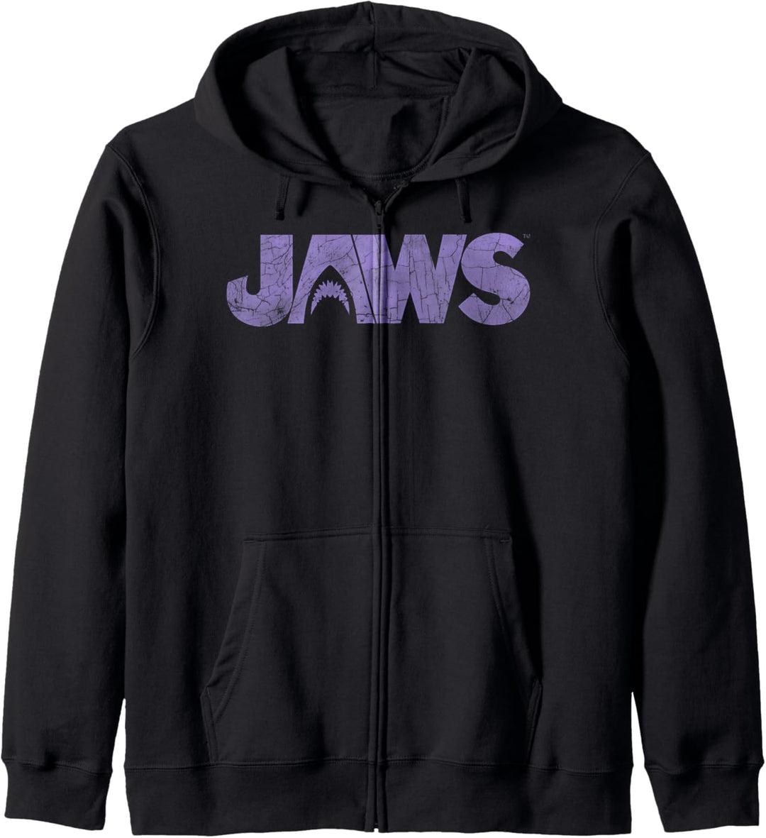 Jaws Silhouette Logo Kapuzenjacke