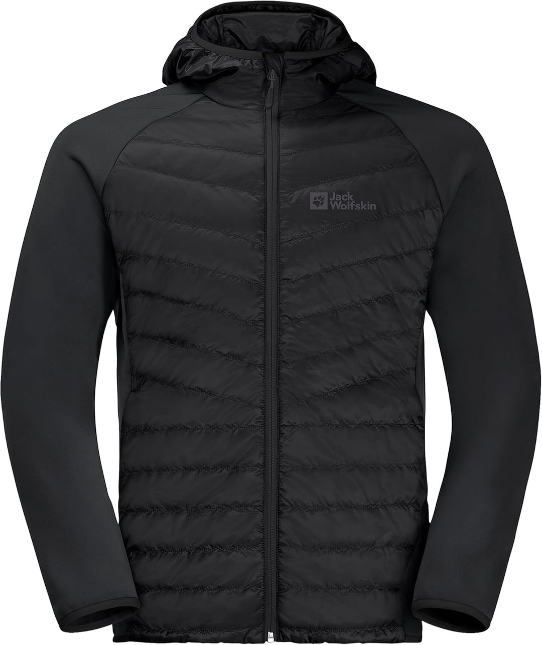 Jack Wolfskin Herren Routeburn Pro Hybrid M Fleecejacke S Schwarz, S Schwarz
